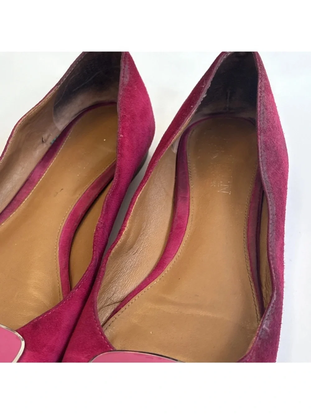 Lauren Ralph Lauren Women’s Camern Slip-On Ballet Flats In Geranium No Box Sz 9 - Picture 12 of 16